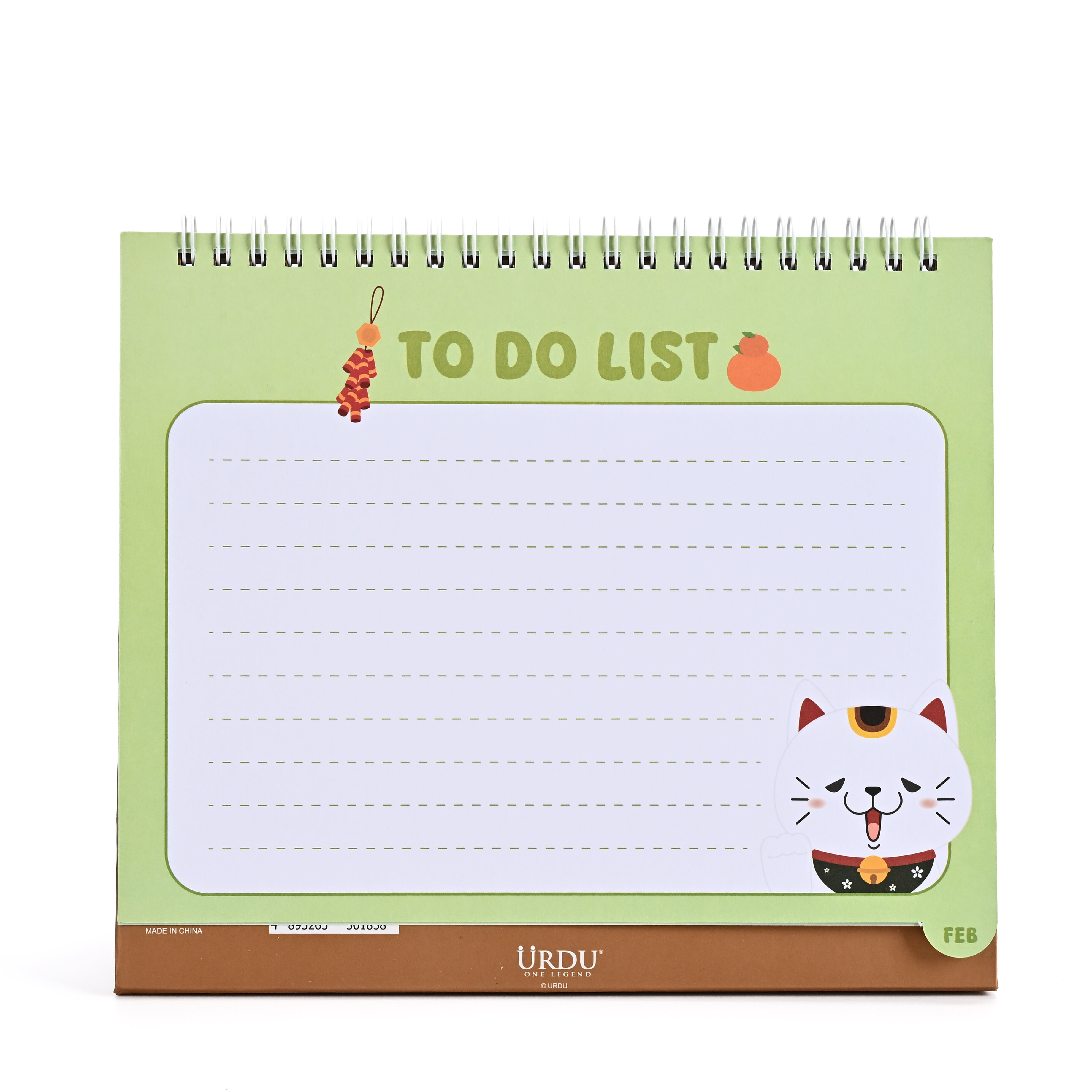 product factory custom printing promotion plan desktop calendar monthly holiday reminder 2026 desk calendar-12