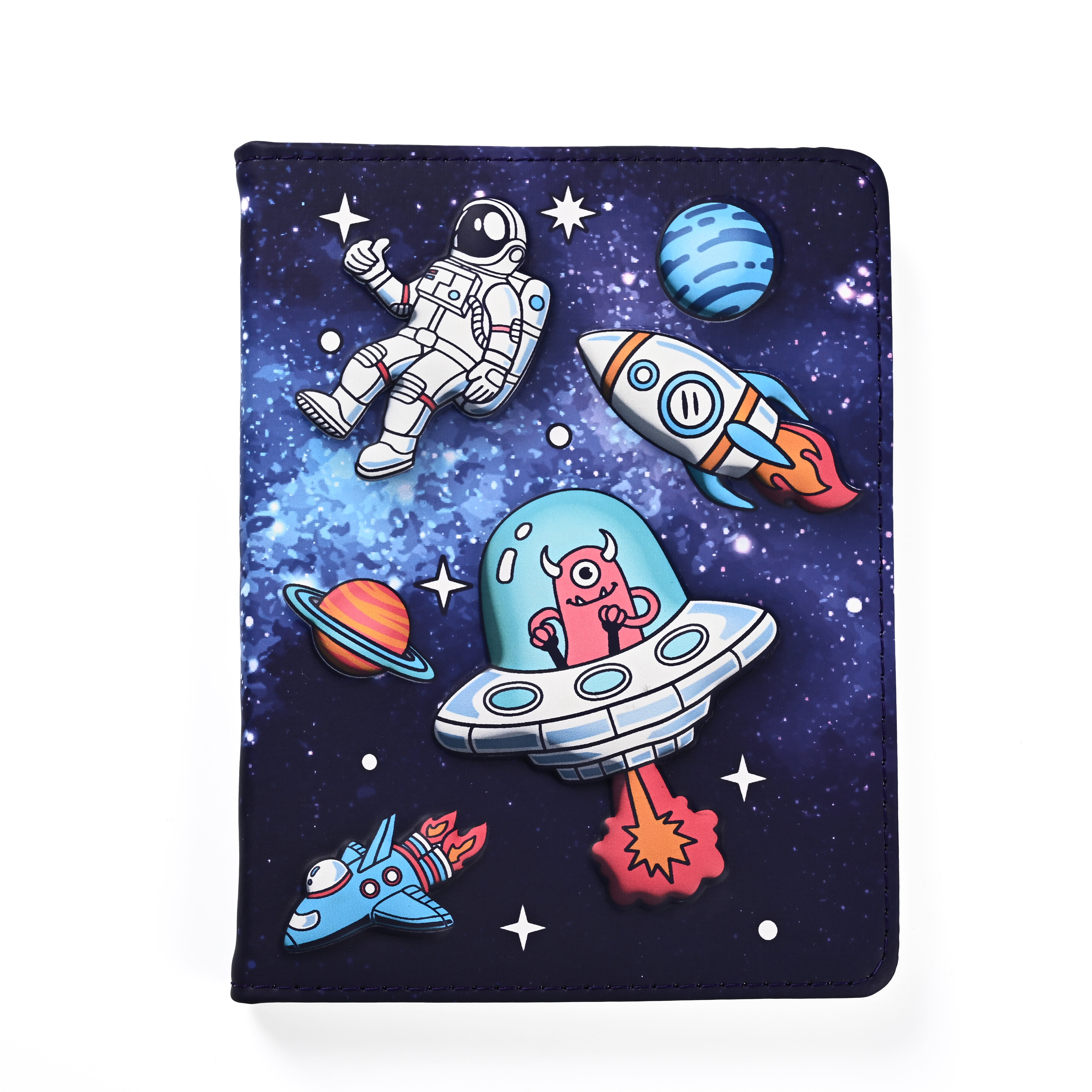 product notebook a5 romantic pink floral hardcover journal with 3d flower for wedding gift and personal diary-11