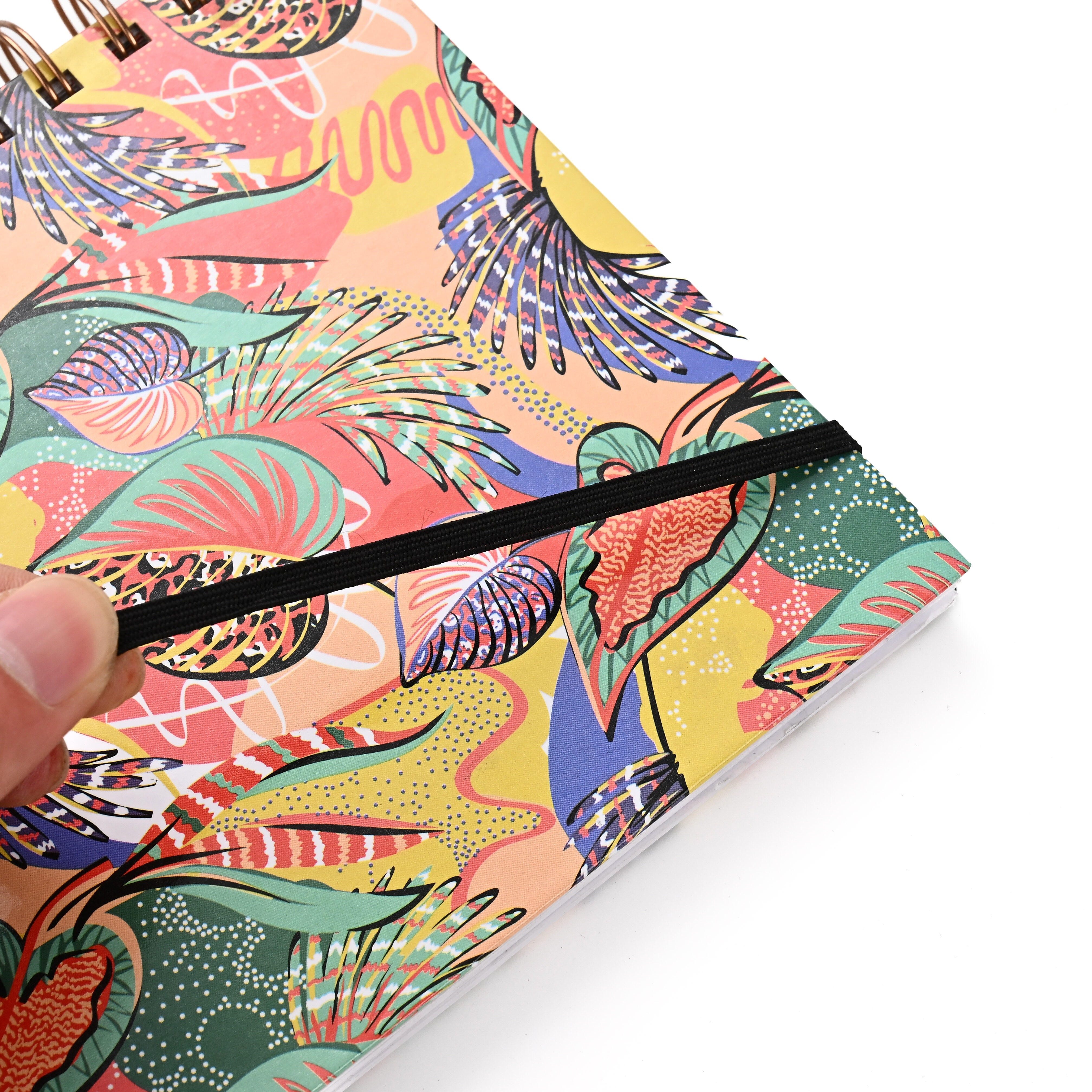 product customized cmyk printed coil notebook calligraphy practice book printing customized exercise books-9