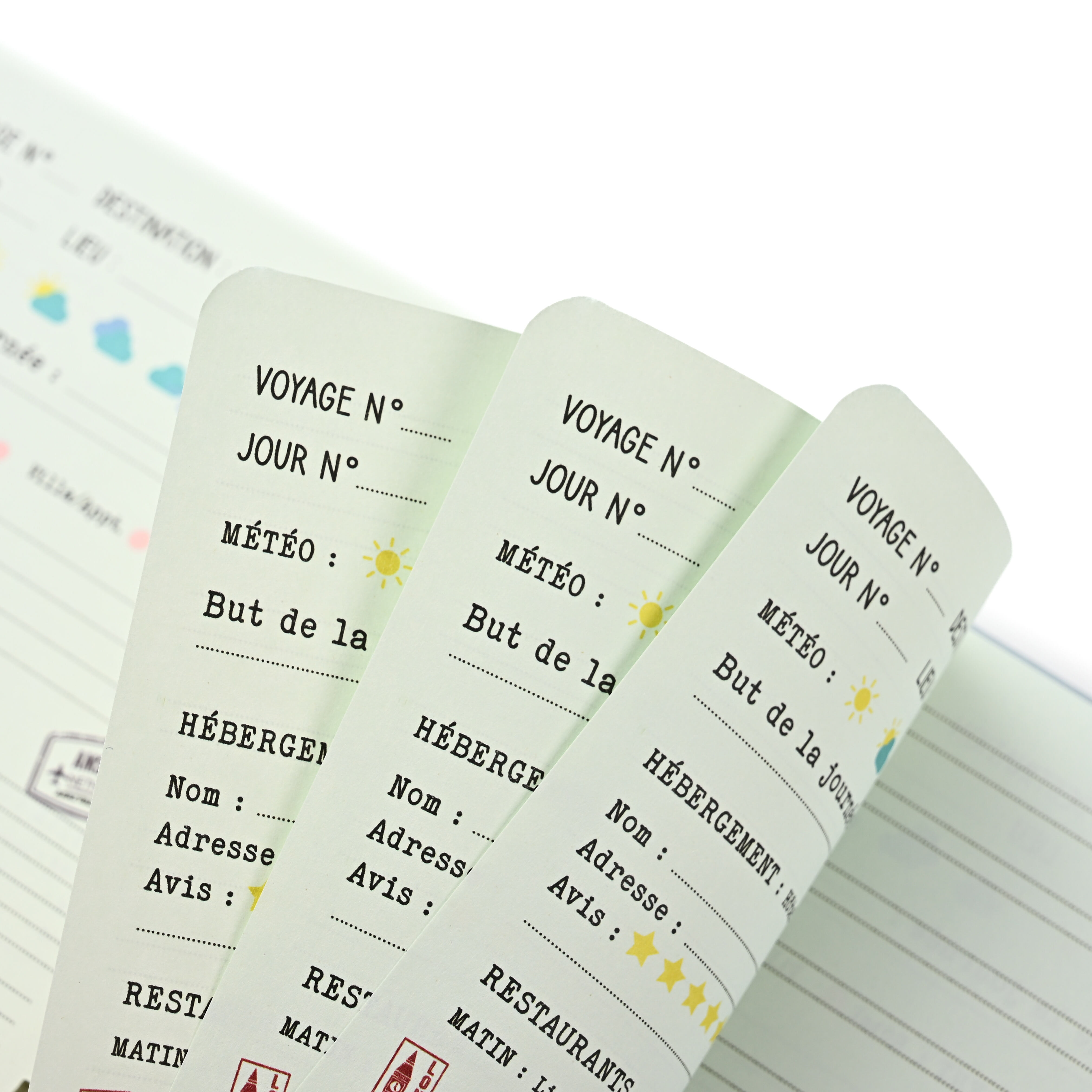 product hot sale custom a6 double sided available reusable scrapbook design release paper sticker book for journaling-11