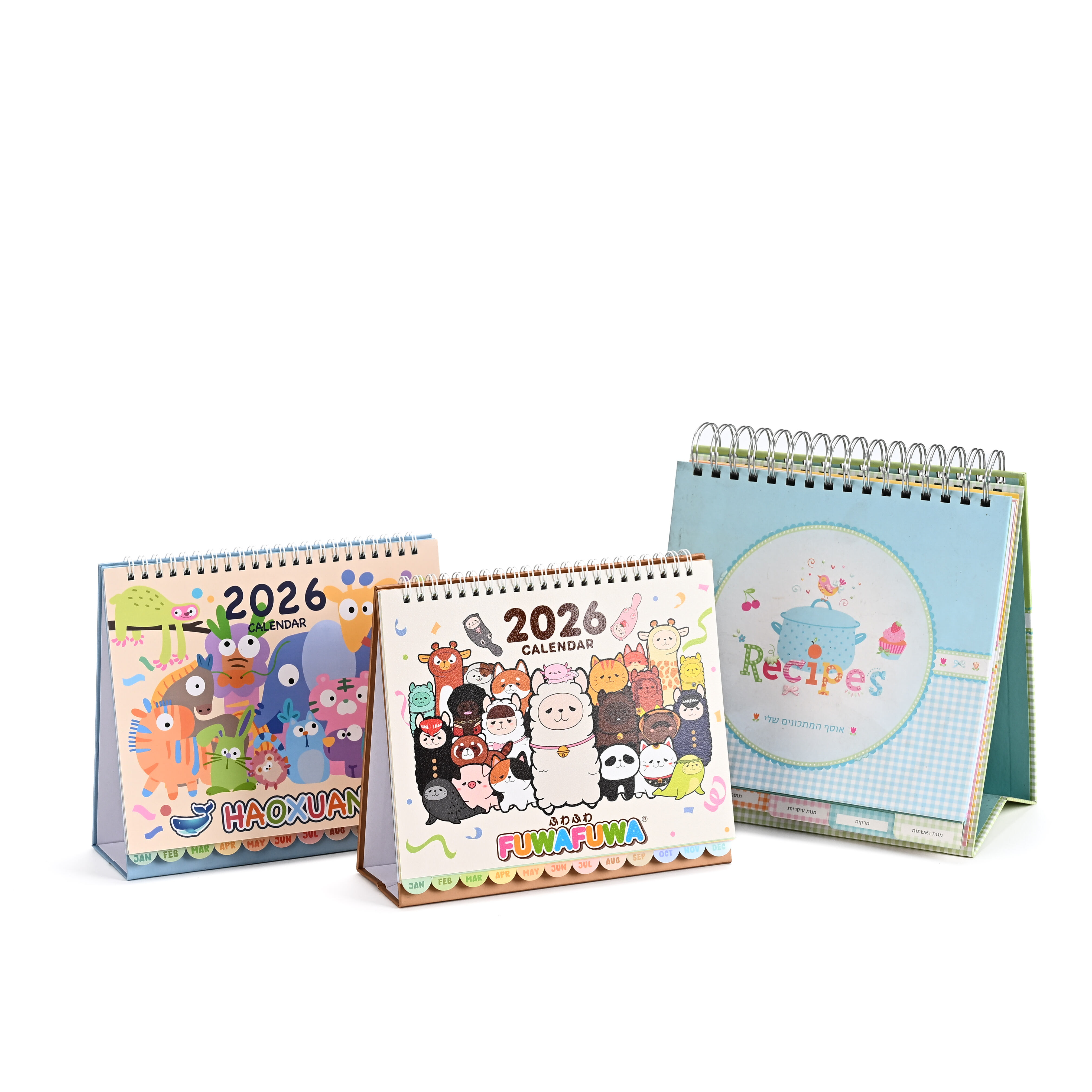 product factory custom printing promotion plan desktop calendar monthly holiday reminder 2026 desk calendar-7