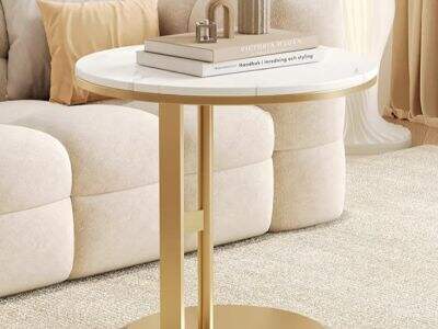 Как мраморные прикроватные тумбочки обогащают современный интерьер