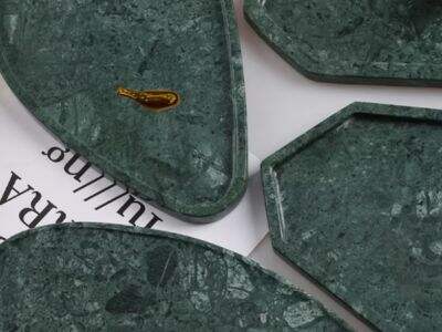 Индивидуальные подносы из мрамора: варианты дизайна и идеи брендинга