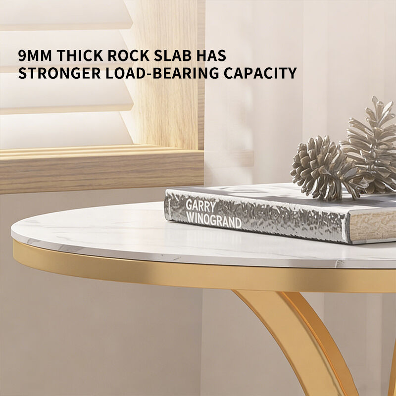 product modern x shaped marble side table with 9mm thick stone top and carbon steel base for living room sofa side use-5