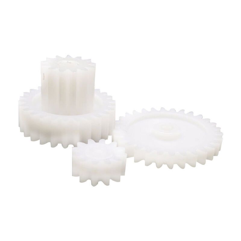 Pinhão de engrenagens de nylon que fabrica pequeno fornecedor de engrenagens de plástico Delrin Pom