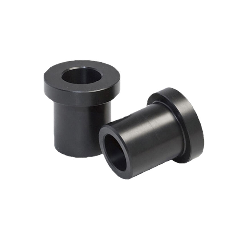 Custom Injection Molding Plastic Bushing Plastic Flange Bushing details