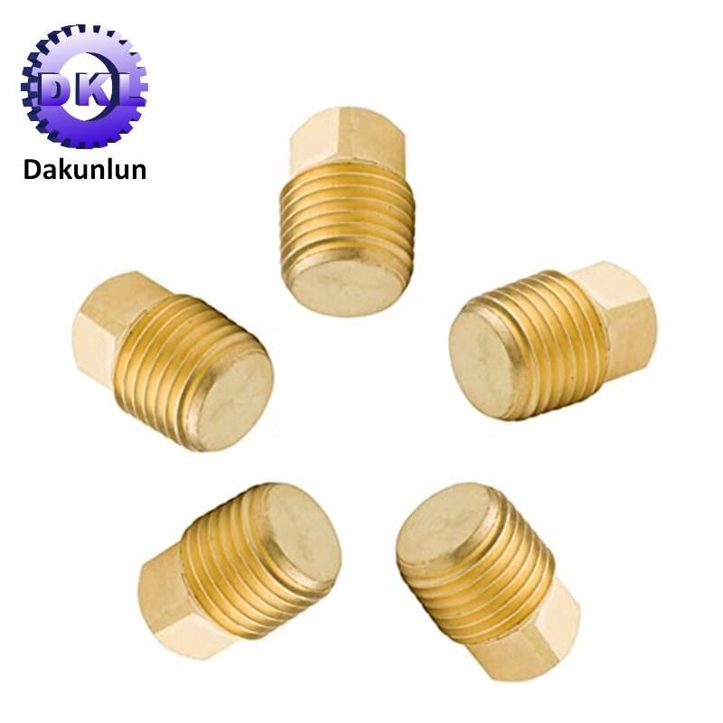 Factory Custom Made Precision Brass Pipe Fittings details