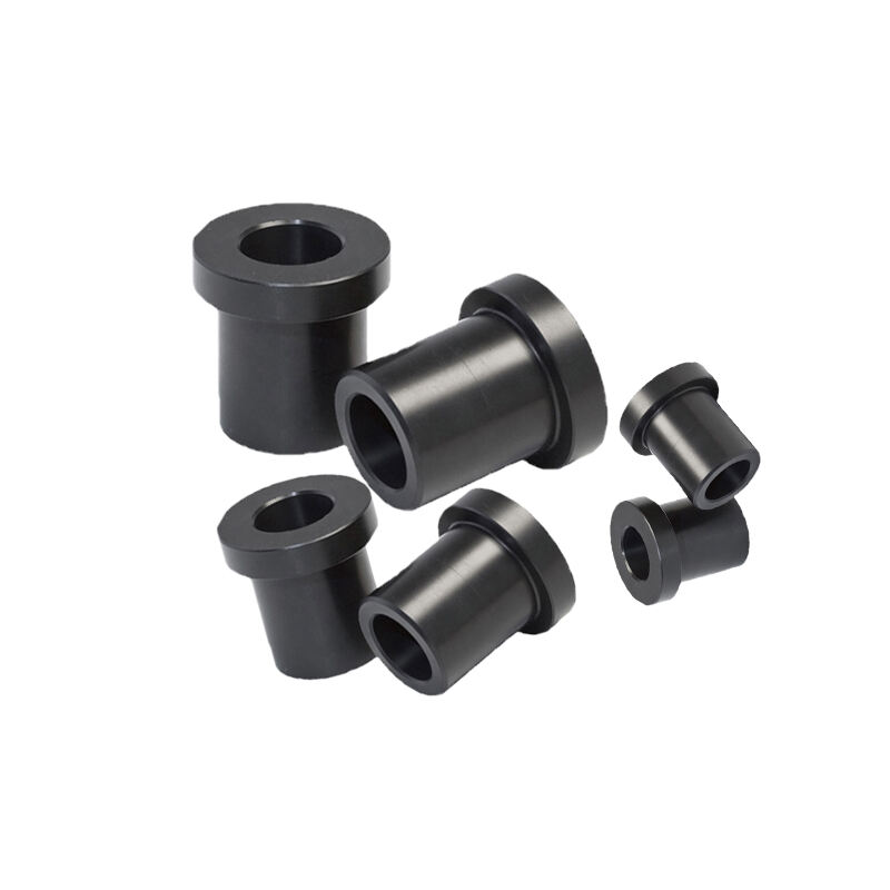 Custom Injection Molding Plastic Bushing Plastic Flange Bushing supplier