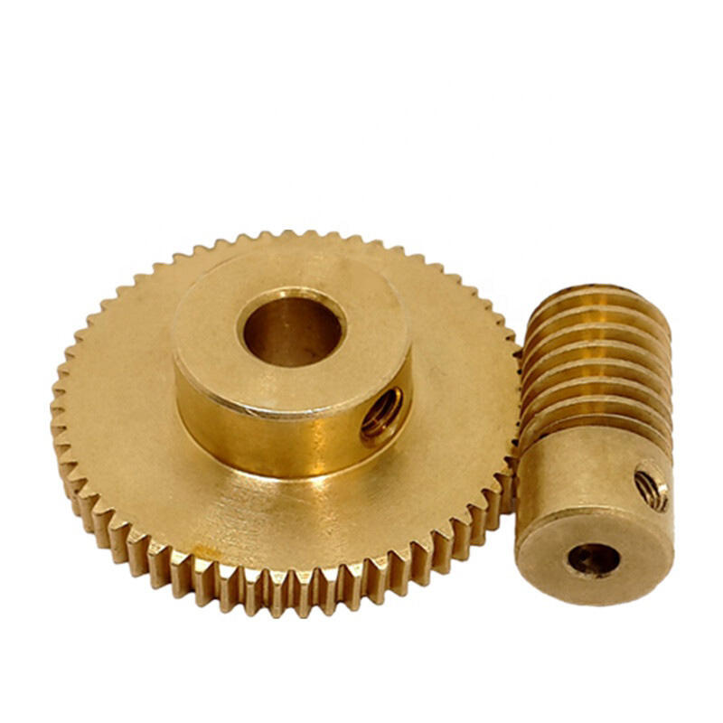 Factory Custom Aluminum Bronze Worm Gear Set details