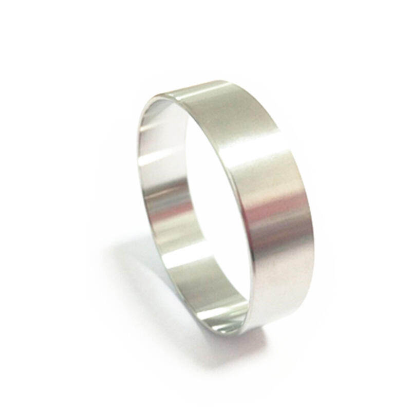 Proveedor de anillos de aluminio anodizado grande de piezas de mecanizado CNC de aluminio personalizado