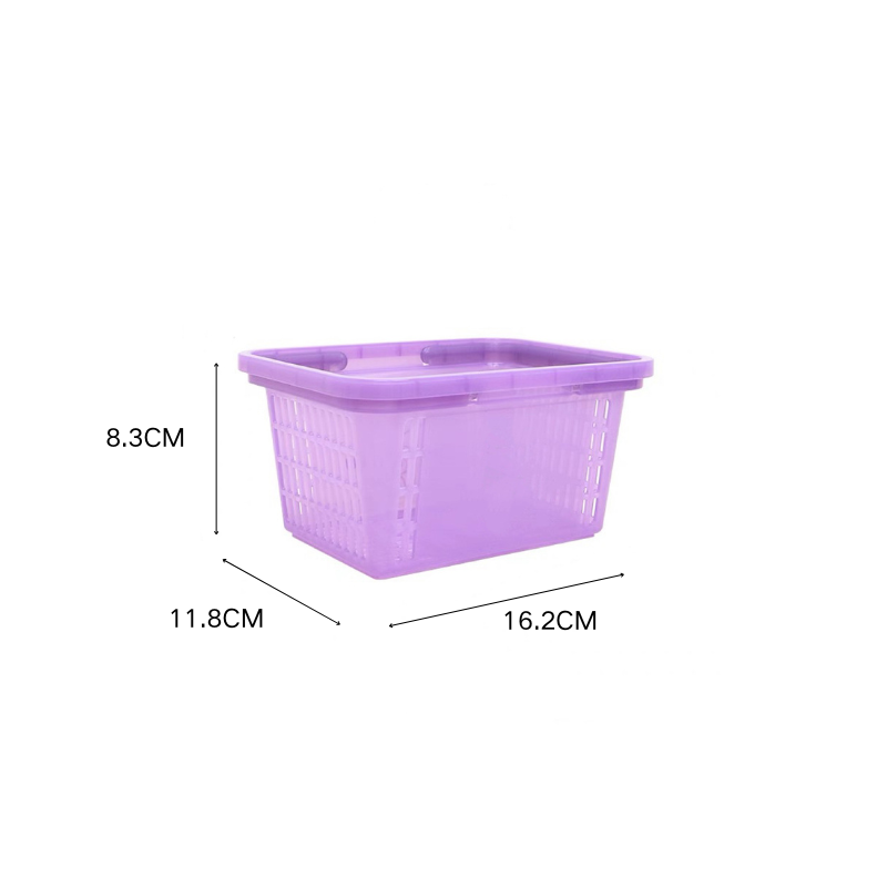 Custom Design Mini Plastic Storage Basket Desktop Sundries Storage Basket for Office Home Dormitory details