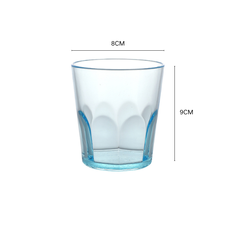 Wholesale Customized Disposable Acrylic Cup Minimalist Household Plastic Water Drinks Cup Tea Coffee Cup supplier