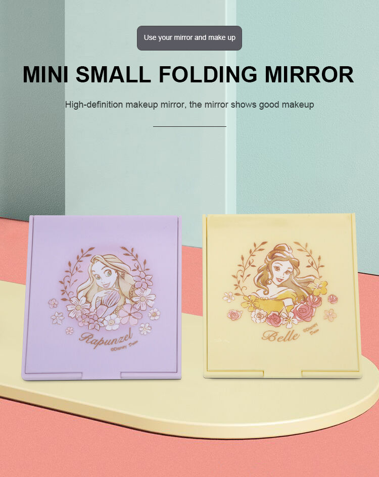 Wholesale Foldable Mirror Gift Custom Pattern Customization Pocket Mirror Travel Portable Travel Purse Makeup Compact Mirror manufacture