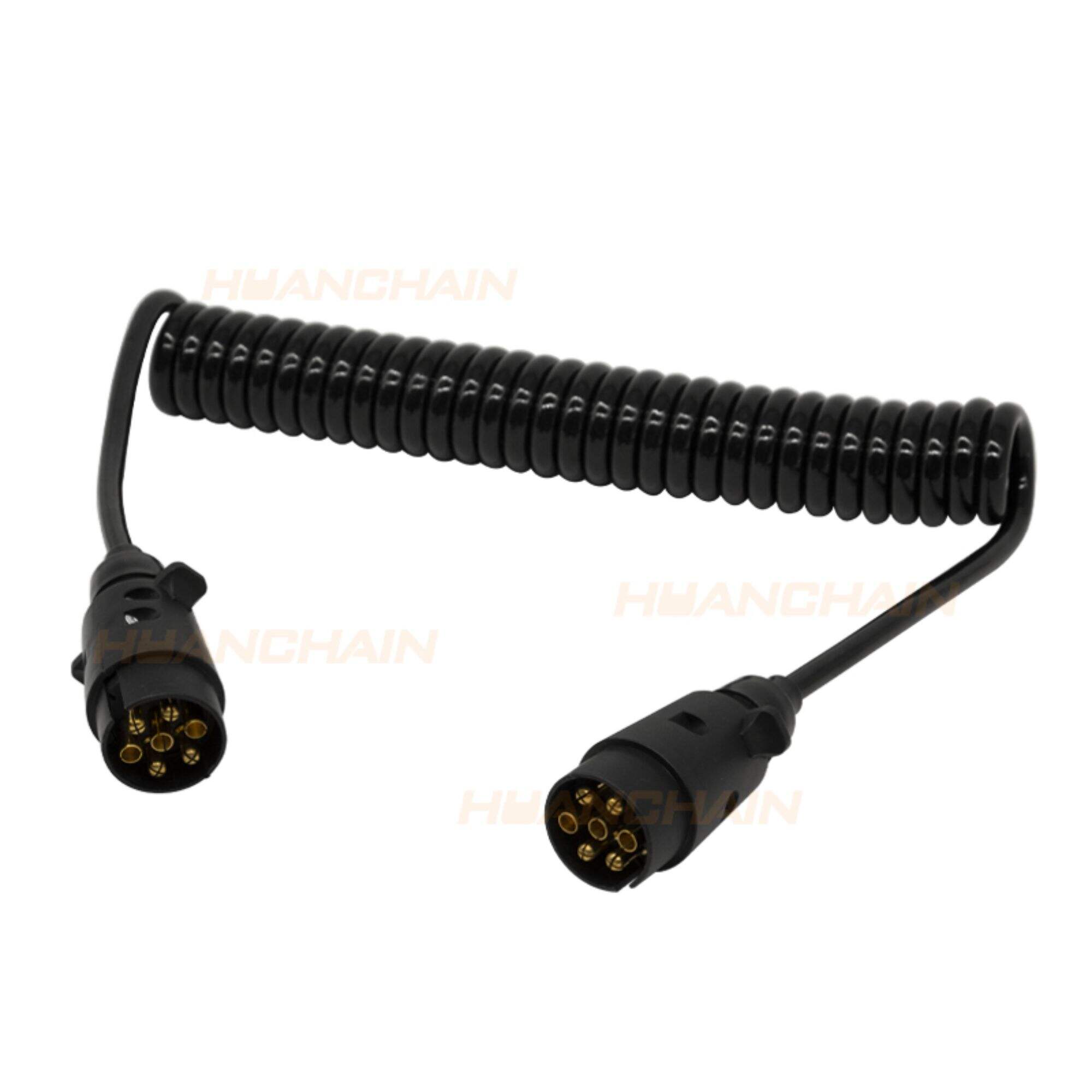 7Core 12V 7pin metal trailer cable