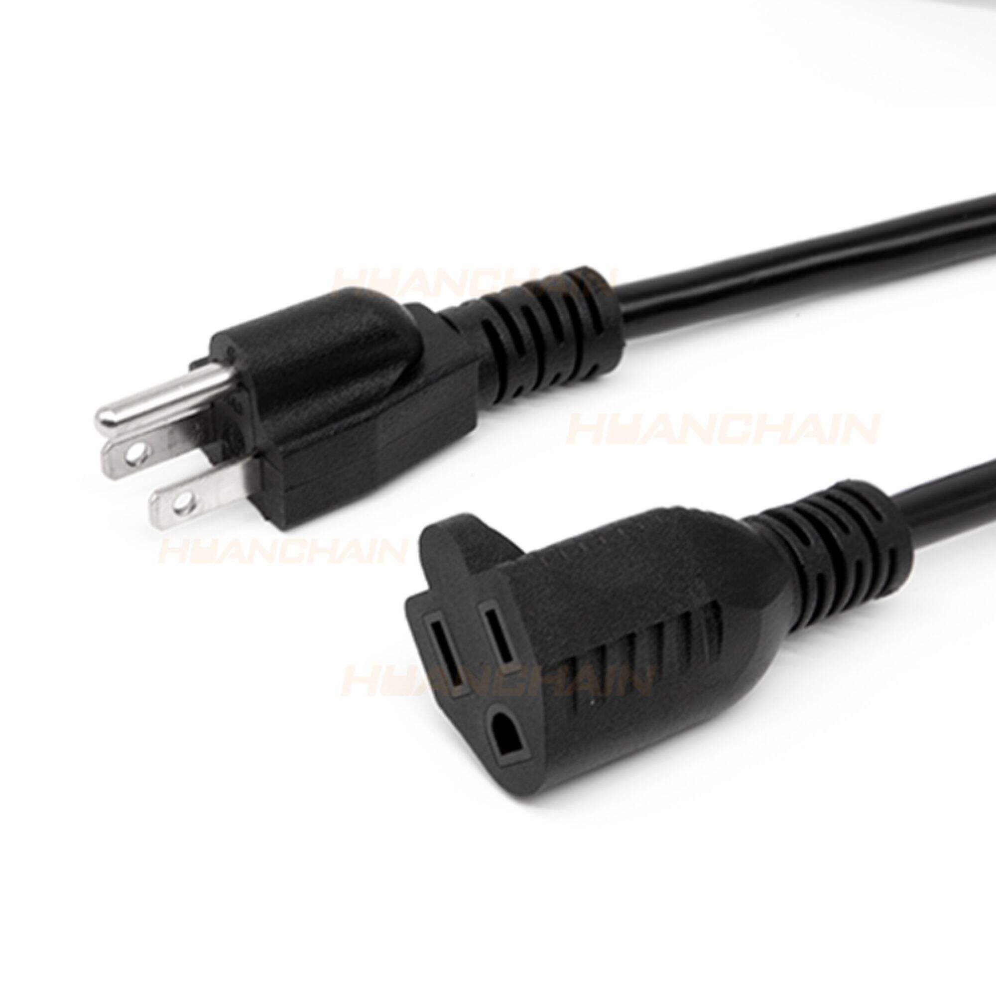 SJTW 5-15P to 5-15R Power Cord