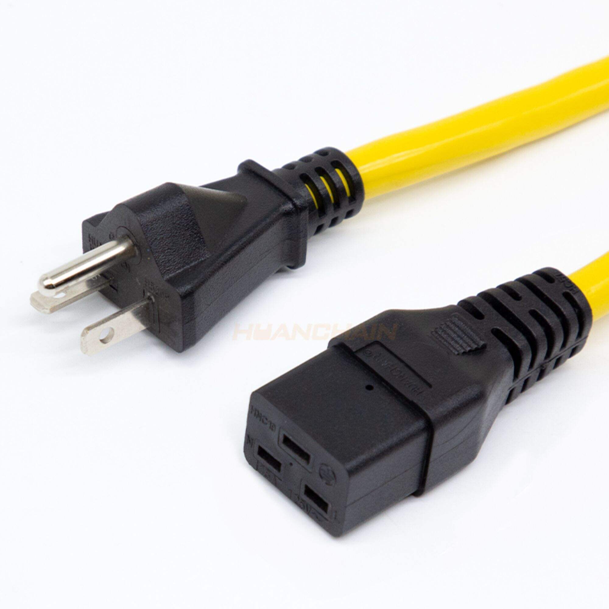 ﻿NEMA 5-20P to IEC 320 C19