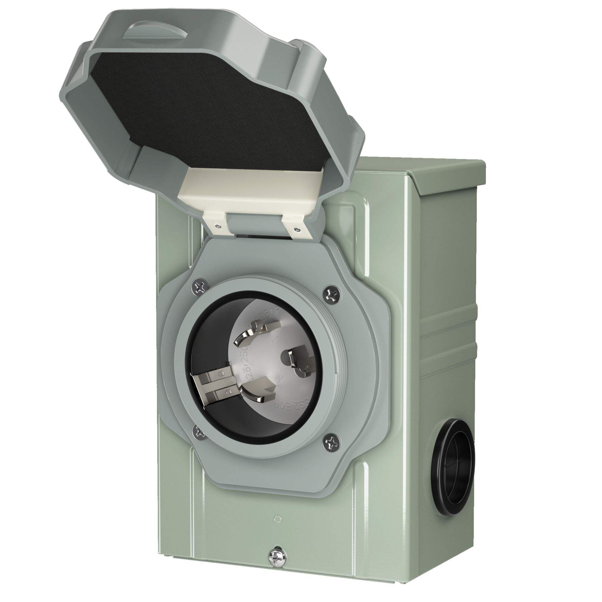 50 Amp 125 Volt RV Power Outlet Box