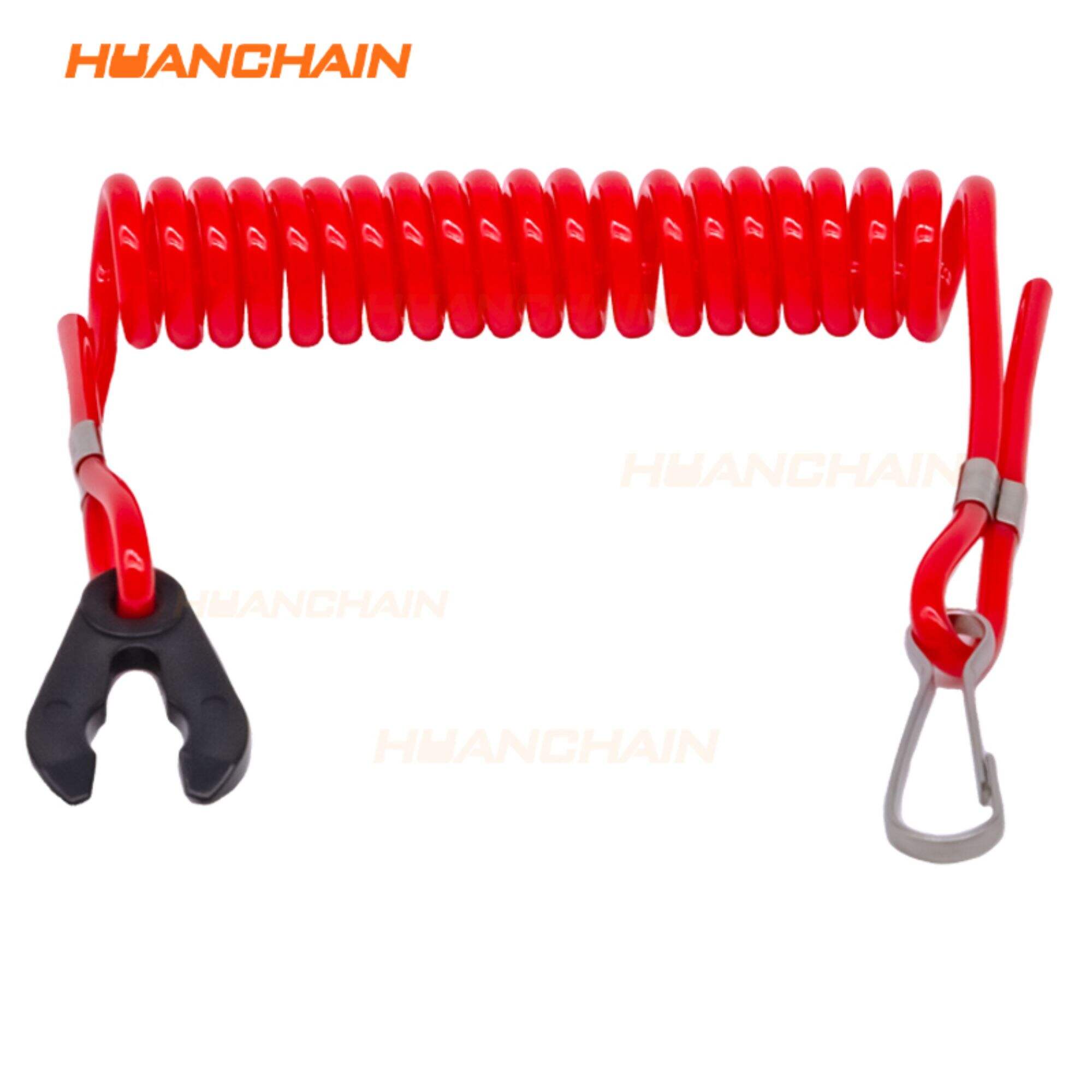 Retractable Safety Coiled Tool Lanyard