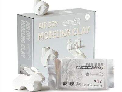 ano ang gagamitin para i-seal ang air dry clay upang magkaroon ng kislap