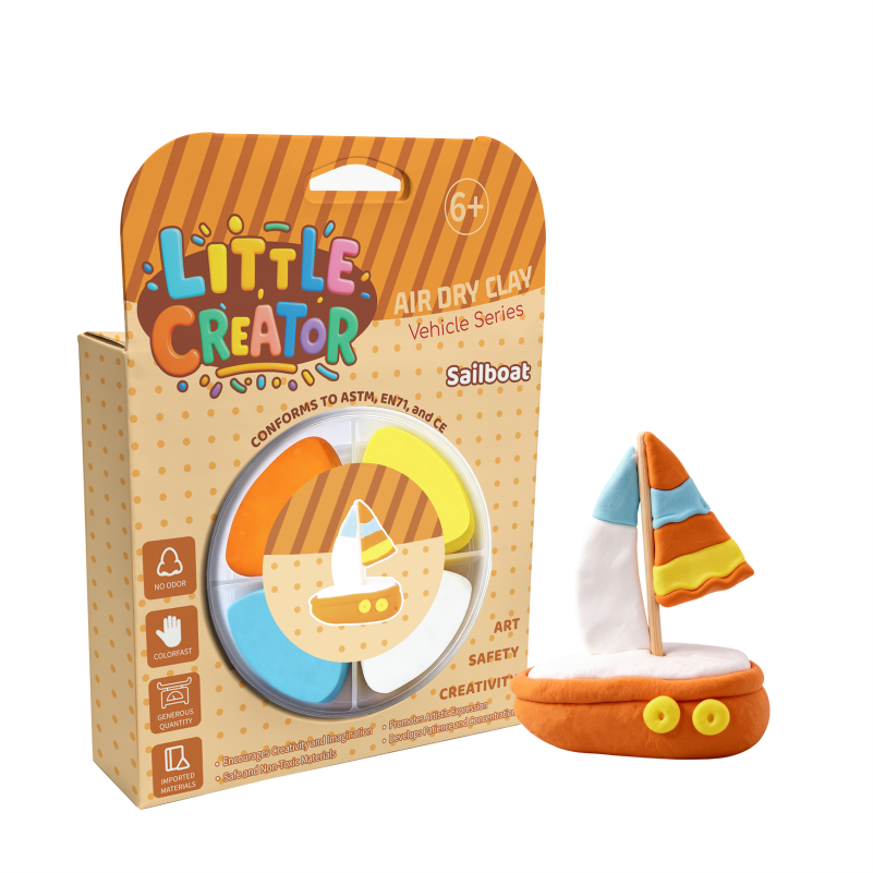 Customizable 4-Color Theme Plasticine Clay - Wholesale Air Dry Ultra Light Kids Clay for School Crafts factory