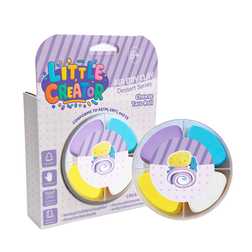 Little Creator Dessert Series Air Dry Clay Kit - Cherry Dark Chocolate Cake for Kids Ages 6+Non-Toxic Non-Sticky DIY Craft Gift supplier