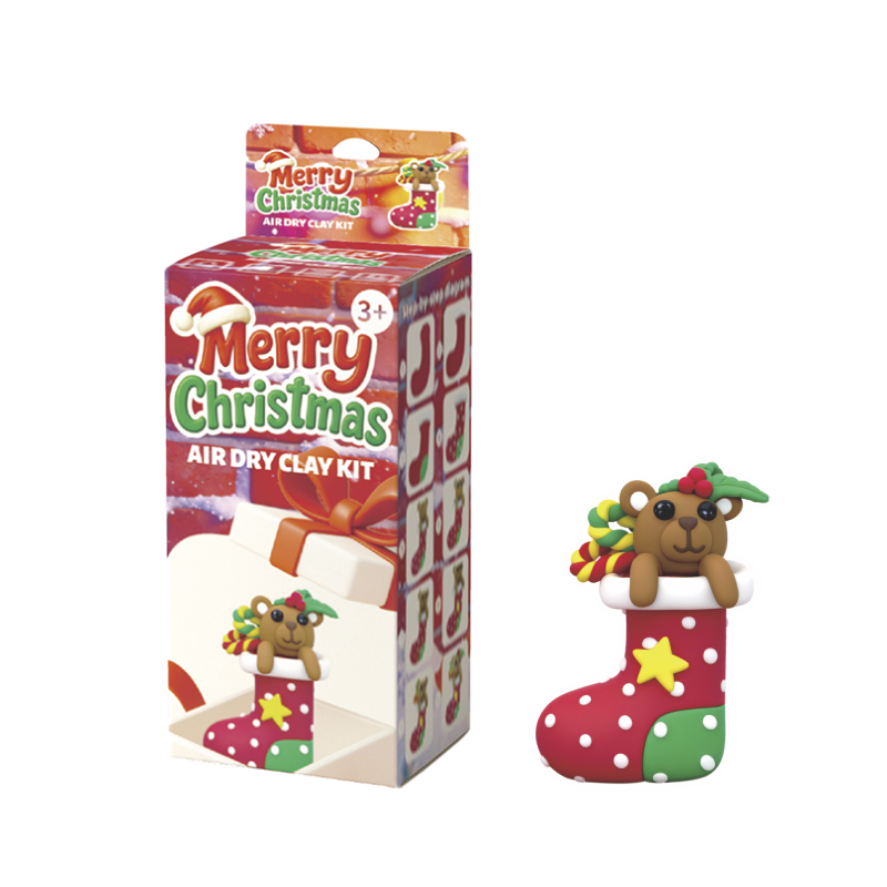 Colourful Non-Sticky Air Dry Clay Kit for Kids Best Christmas Arts Gifts for Boys Girls Beginners & Creative Art Activities manufacture