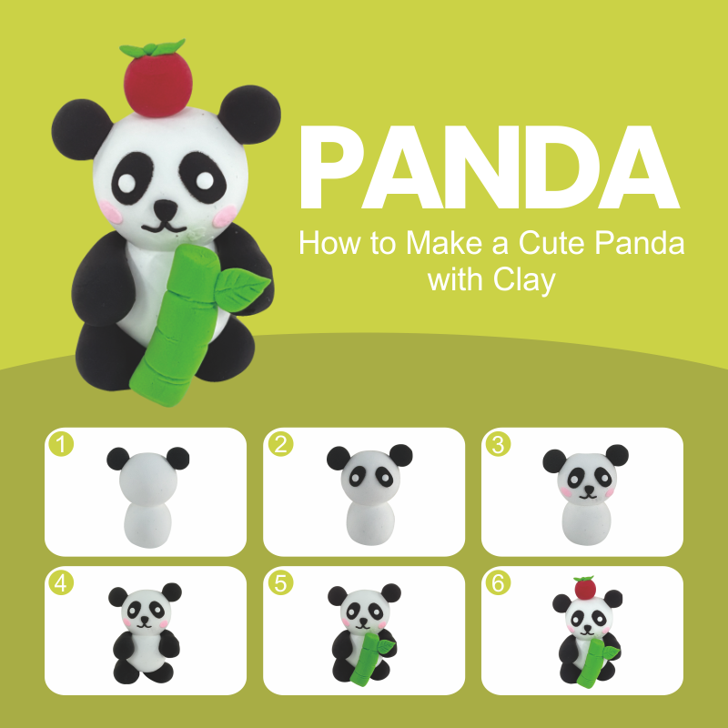 Air Dry Clay Kit, Animals Modeling Clay for Kids, Model Magic Clay with Sculpting Tools and Tutorials, Safe & Non-Toxic details