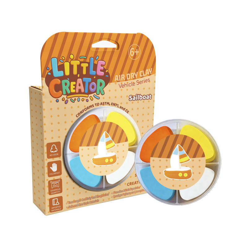 Customizable 4-Color Theme Plasticine Clay - Wholesale Air Dry Ultra Light Kids Clay for School Crafts factory