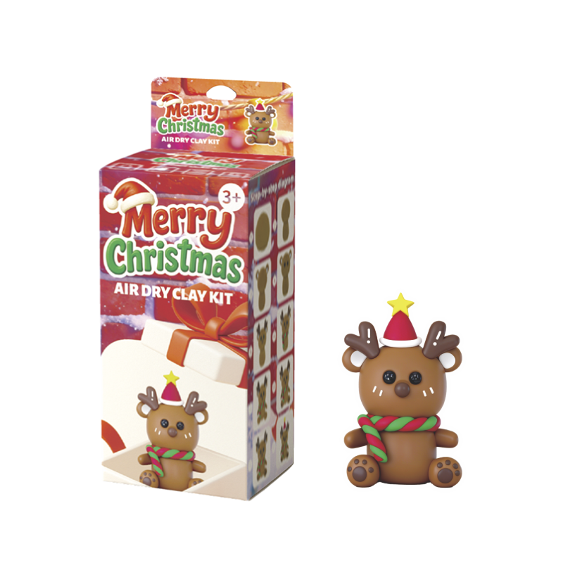 Colourful Non-Sticky Air Dry Clay Kit for Kids Best Christmas Arts Gifts for Boys Girls Beginners & Creative Art Activities factory