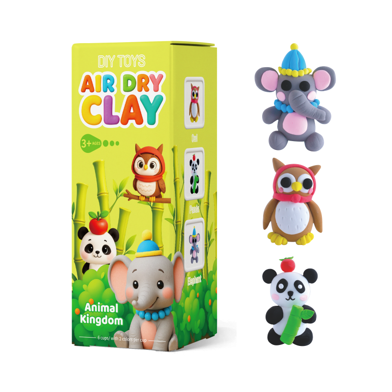 Air Dry Clay Kit, Animals Modeling Clay for Kids, Model Magic Clay with Sculpting Tools and Tutorials, Safe & Non-Toxic factory