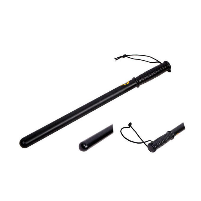 Plastic baton 50cm short straight police baton supplier