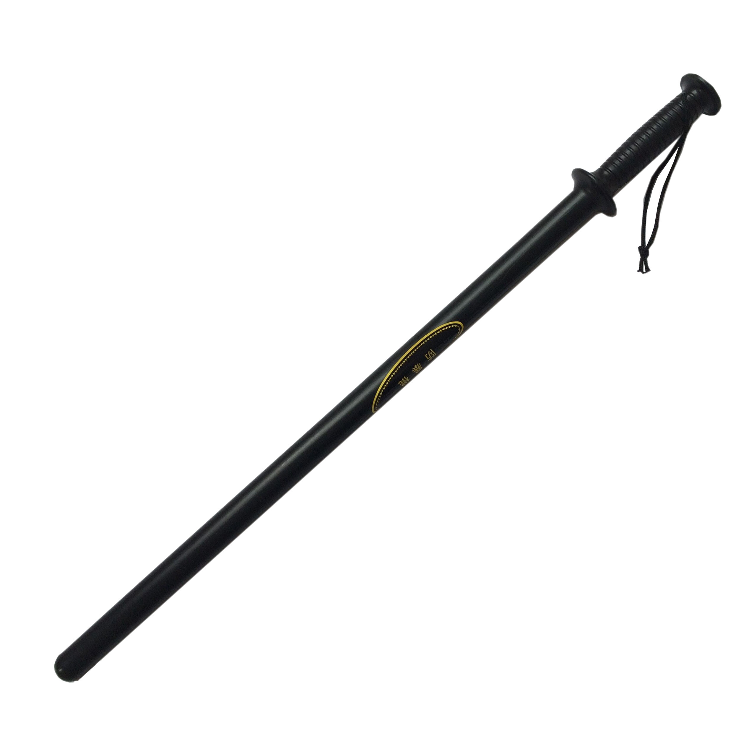 Plastic baton 85cm/100cm long straight police baton factory