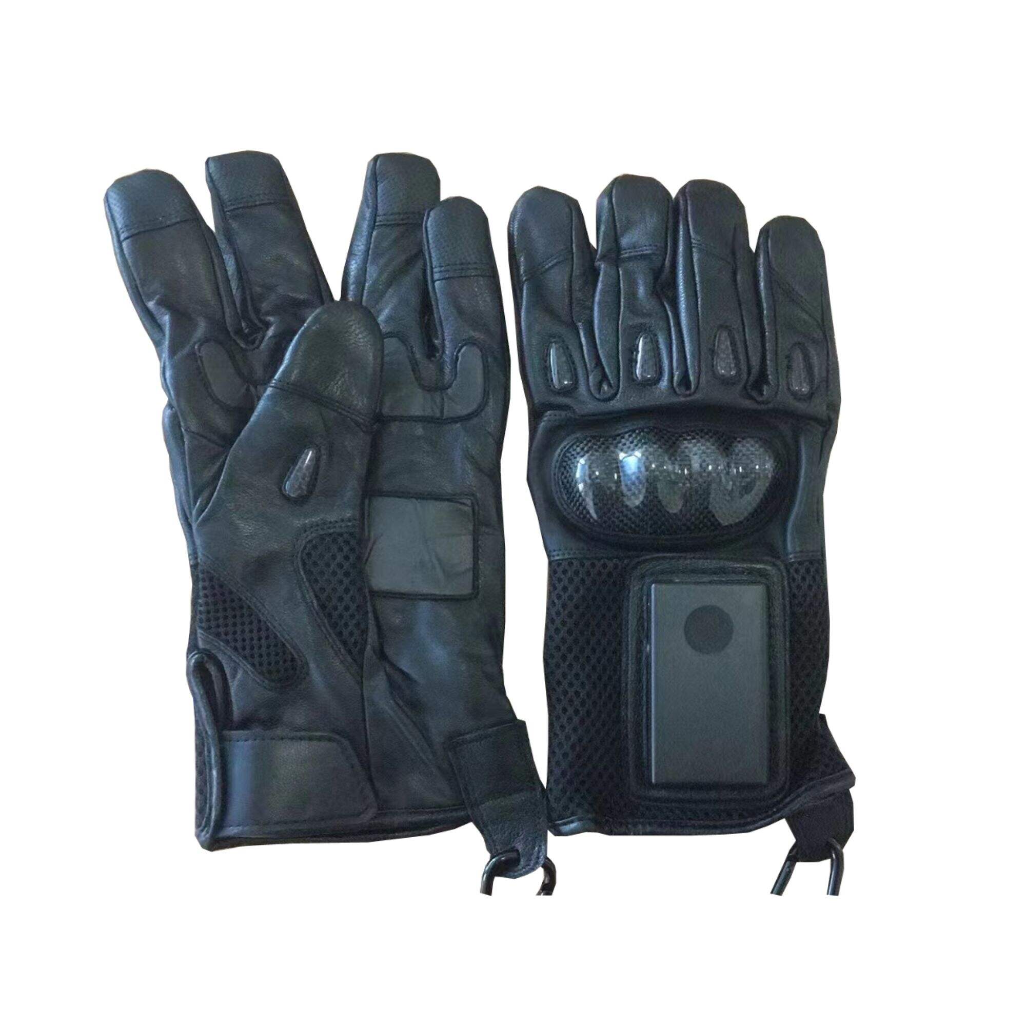 Electric shock capture gloves