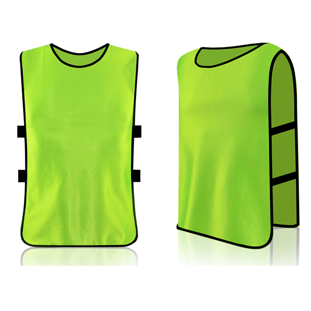 Cheap 100% Polyester Best Selling Football Vest Mesh Training Soccer Vest Soccer Bibs supplier