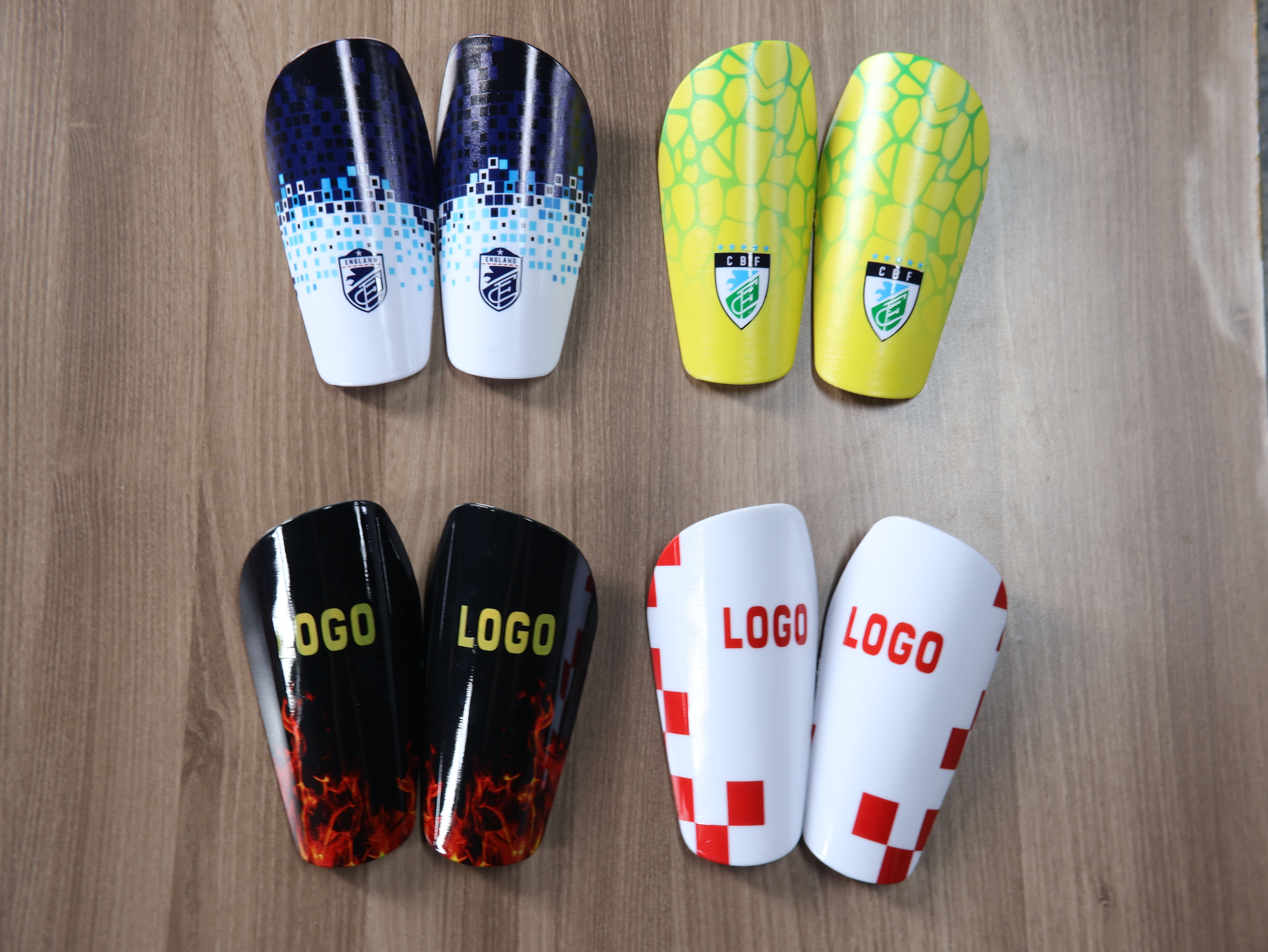 Custom Top Quality Soccer Shin Pads Soccer Football Shin Guard Pads Leg Protector ShinGuard Football Soccer Shin Guards supplier