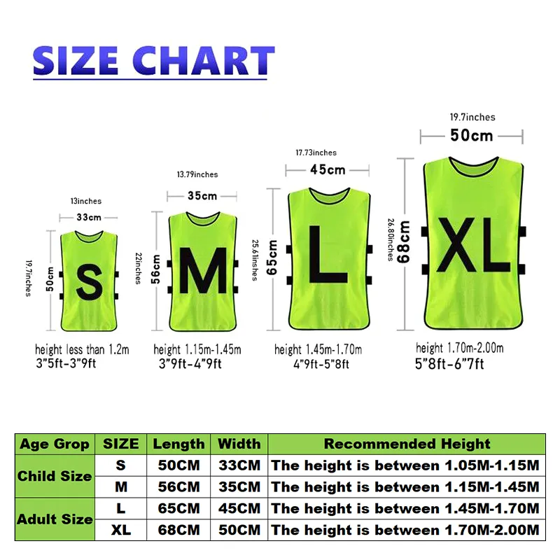 Custom Breathable Soccer Training Vest Football Pennies Polyester Football Vest Mesh Training Soccer Vest Soccer Bibs details
