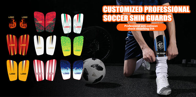Custom Top Quality Soccer Shin Pads Soccer Football Shin Guard Pads Leg Protector ShinGuard Football Soccer Shin Guards supplier