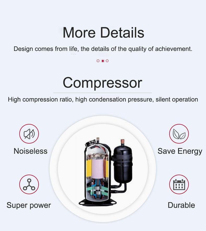 Nova energetska inverterska toplinska pumpa zrak-voda WIFI dobavljač