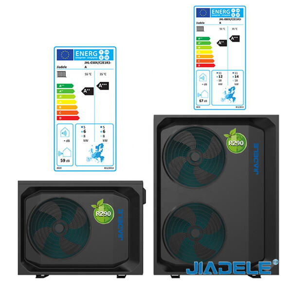 Innenansicht des R290-Wärmepumpen-Monoblocks