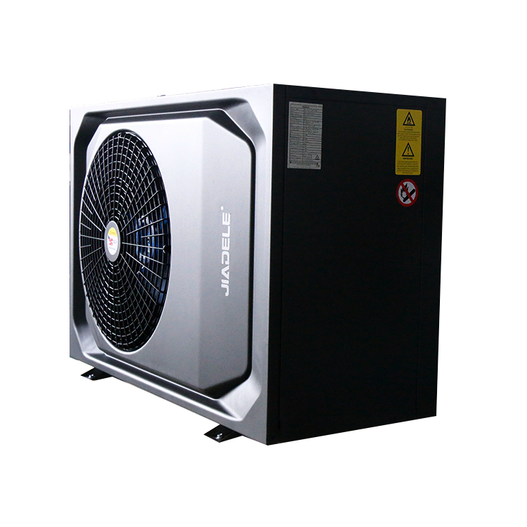 R32 စက်မှု DC Inverter Air to Water Heater Pump စက်ရုံ