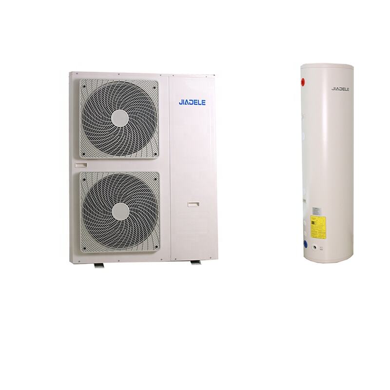 Air Source Delad värmepump Tillverkning av hushållsluft till vatten