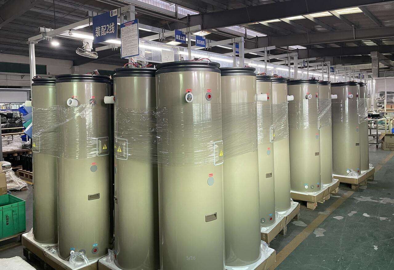 Electric Air Source HeatPump Air To Water Storage Monoblock factory