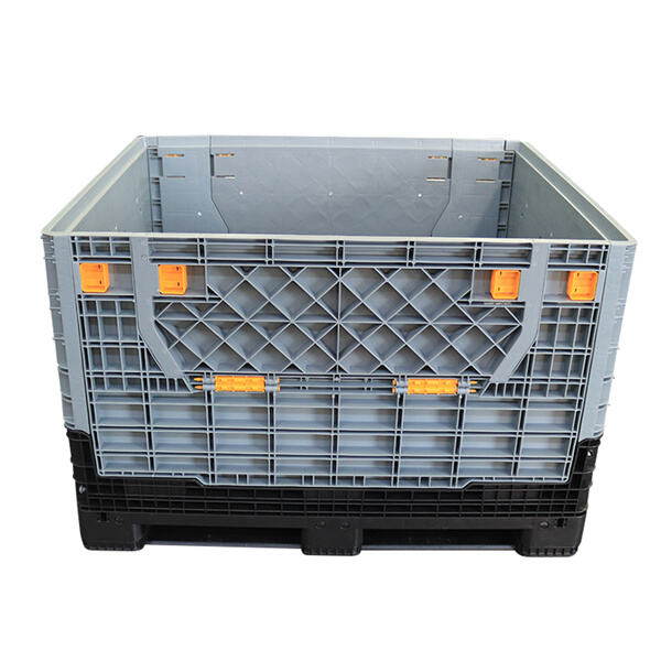 Efficiently organize your warehouse with space-saving collapsible pallet options."