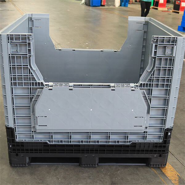 Maximize load stability and protection with plastic pallets featuring added side walls".