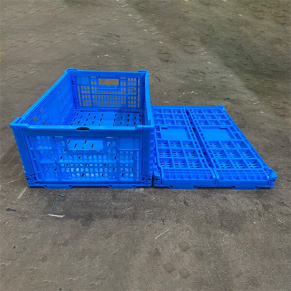 Save Space and Time with Plastic Folding Crates