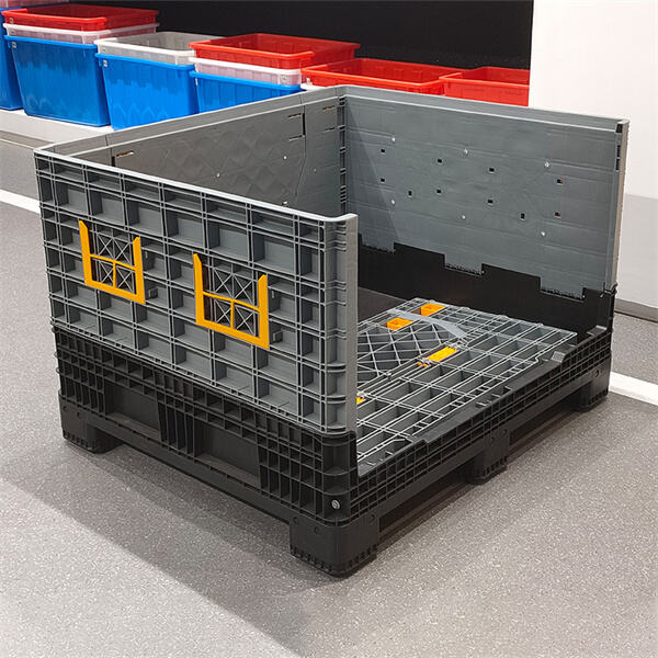 Easy to use and eco-friendly, collapsible plastic box pallets are the perfect solution for your business needs.