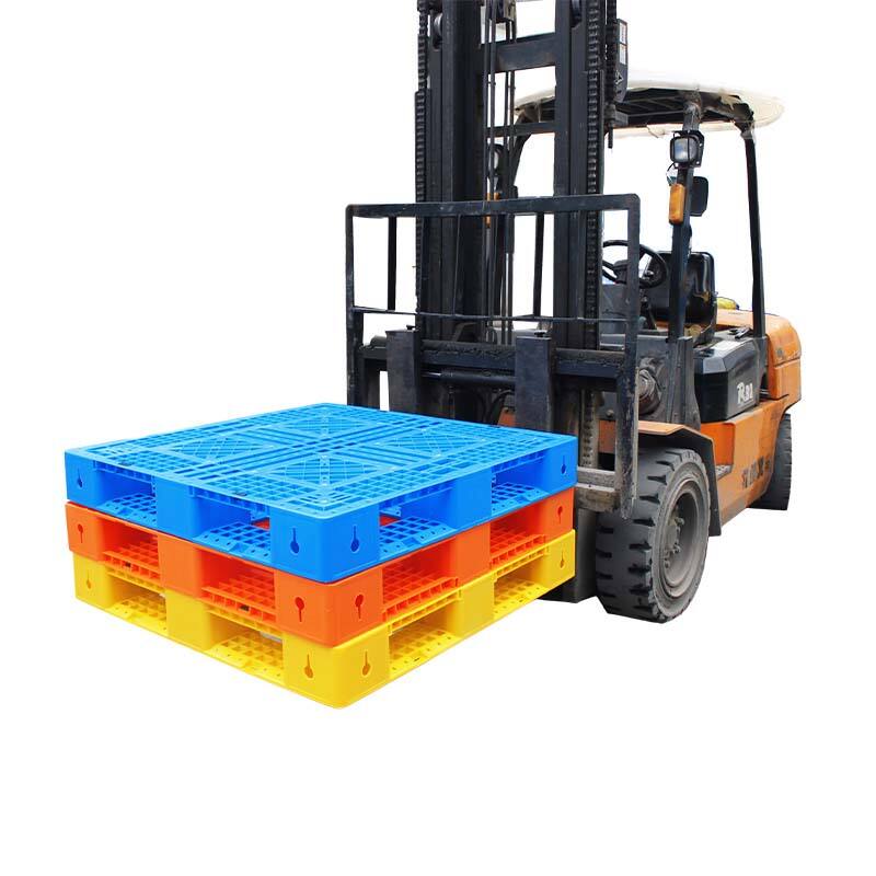 Heavy weight warehouse storage stacking use plastic pallet for flour bags