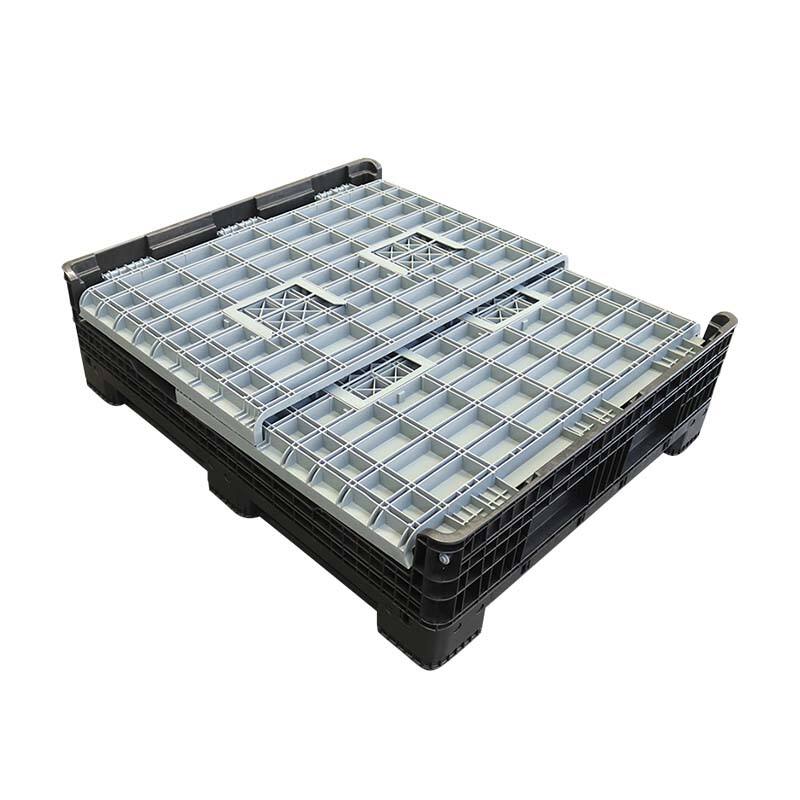 Collapsible bulk container,Space-Saving Foldable  Pallets Box