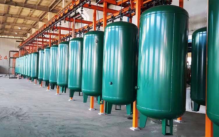 Standardize the use of gas storage tanks to ensure safer production