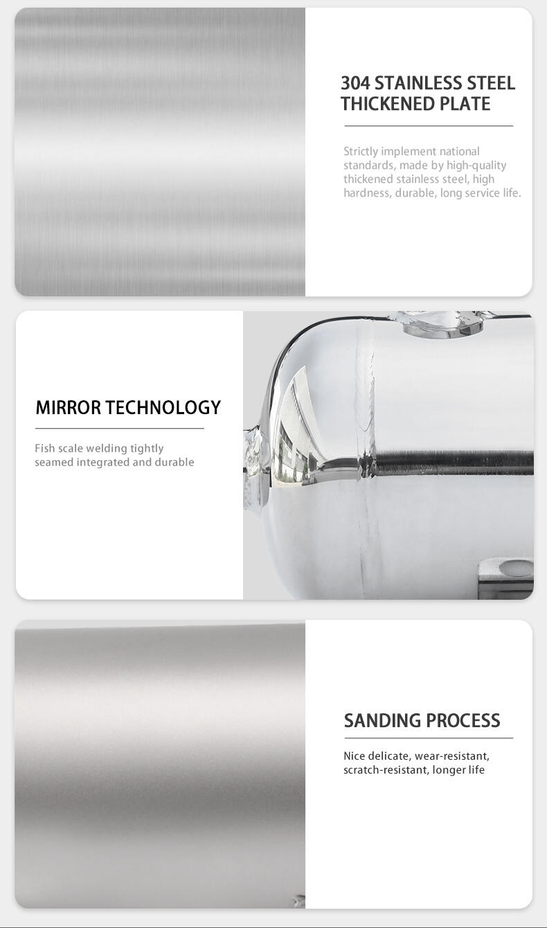 1L/0.26 Gallon Small Air Storage Pressure Tank manufacture